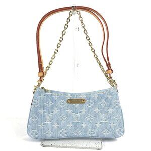 LOUIS VUITTON M83532 MonogramDenim Pochette-Live Pochette Shoulder Bag Unused